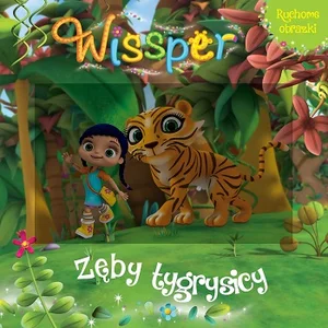 Wissper Zęby tygrysicy Ruchome obrazki Książka z kartką 3D