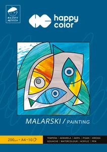 Blok malarski A4 Młody Artysta 10 arkuszy Blok malarski A4 Młody Artysta 10 arkuszy