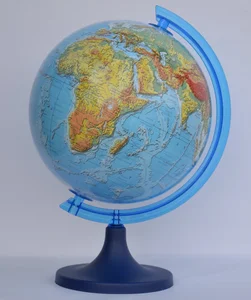 Globus 250 fizyczny 3D