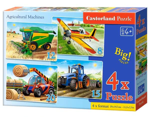 4x1 Puzzle 8-12-15-20 Agricultural Machines 4x1 Puzzle 8-12-15-20 Agricultural Machines