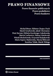 Prawo finansowe Prawo finansów publicznych Prawo podatkowe Prawo bankowe