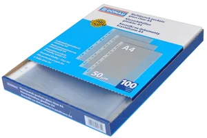 Koszulki na dokumenty Donau PP A4 100 sztuk transparentne