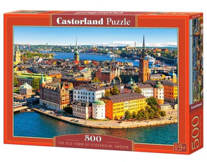 Puzzle 500 el.: The Old Town of Stockholm, Sweden B-52790