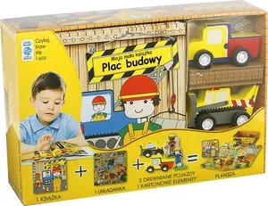 Zestaw aktywizujący Moja mała książka Plac bud Zestaw aktywizujący Moja mała książka Plac bud