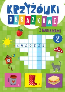 Krzyżówki obrazkowe z naklejkami 2 Krzyżówki obrazkowe z naklejkami 2