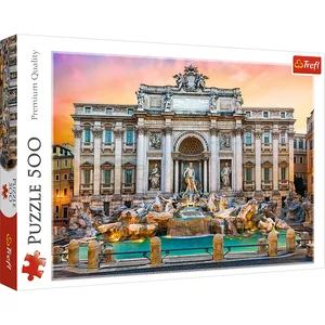 Puzzle Fontanna di Trevi Włochy 500