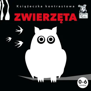 Książeczka kontrastowa Zwierzęta