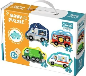 Puzzle Baby Classic Pojazdy i zawody