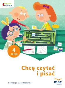 Chcę czytać i pisać Czterolatek