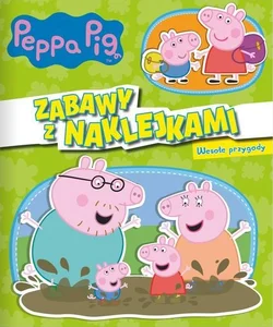 Peppa Pig Zabawy z naklejkami Wesołe przygody