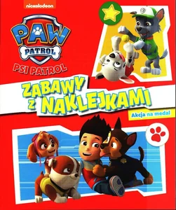 Zabawy z naklejkami akcja na medal Psi Patrol Zabawy z naklejkami akcja na medal Psi Patrol