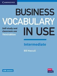 Business Vocabulary in Use Intermediate with answers