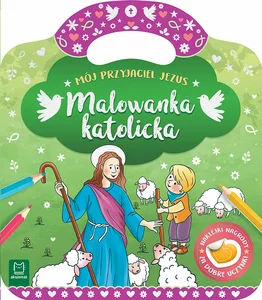 Malowanka katolicka Mój przyjaciel Jezus