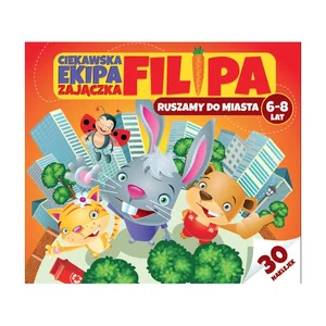 Ciekawska ekipa zajączka Filipa 6-8 lat Ciekawska ekipa zajączka Filipa 6-8 lat