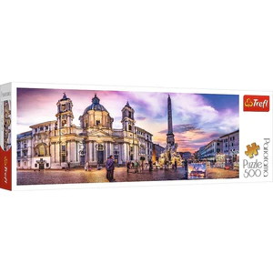 Puzzle Panorama Piazza Navona 500