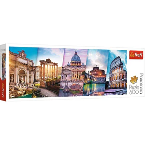 Puzzle Panorama Podróż do Włoch 500