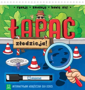 Łapać złodzieja Interaktywna książeczka dla dzieci