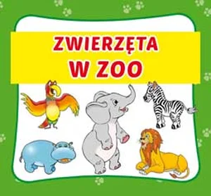 Zwierzęta w ZOO harmonijka mała