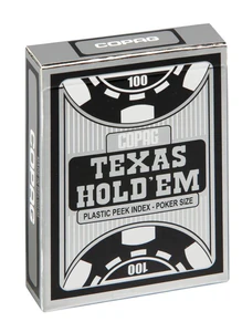 Texas Holdem Silver peek index czarne Texas Holdem Silver peek index czarne