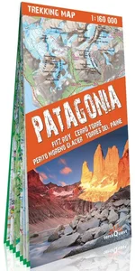 Mapa trekkingowa - Patagonia 1:160 000 Mapa trekkingowa - Patagonia 1:160 000