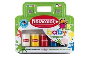 Farbki Tempery Baby 5 kol. FIBRACOLOR Farbki Tempery Baby 5 kol. FIBRACOLOR