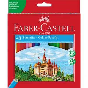 Kredki Faber-Castell Zamek 48 kolorów + temperówka