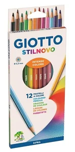 Kredki Giotto Stilnovo, 12 szt. - pastelowe (256500)