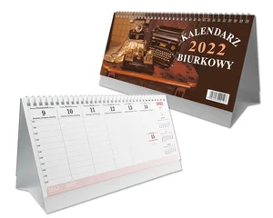 Kalendarz 2026 Biurkowy poziomy SB1
