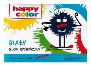 Blok A4 rysunkowy biały 100g 20 k