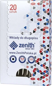 Wkład Zenith 4 czarny 20 sztuk