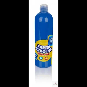 Farba szkolna Astra 500 ml niebieska ciemna Farba szkolna Astra 500 ml niebieska ciemna