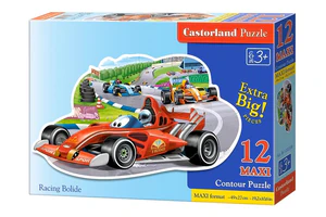 Puzzle maxi konturowe Racing Bolide 12 B-120208