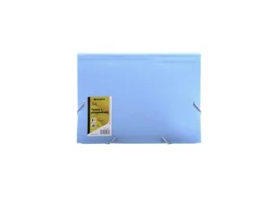 Teczka z przegródkami A4 PP-104 niebieska PENMATE Teczka z przegródkami A4 PP-104 niebieska PENMATE