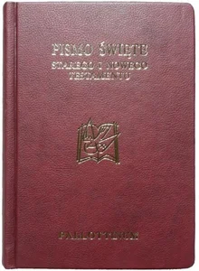Biblia Pielgrzyma oprawa ekologiczna, panigatory Biblia Pielgrzyma oprawa ekologiczna, panigatory