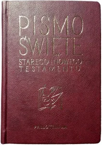 Biblia Pielgrzyma oprawa ekologiczna, złocenia Biblia Pielgrzyma oprawa ekologiczna, złocenia