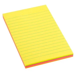 Notes samoprzylepny 98x150mm neon w linie D.RECT