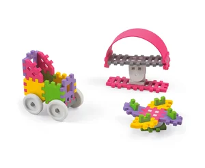 Klocki Mini waffle konstruktor 35 dla dziewczynki