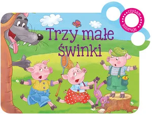 Trzy małe świnki. Czytam Koloruję