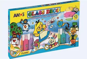 Farby witrażowe AMOS GD22P13 13 kolorów x 22ml