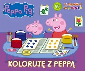 Koloruję z peppą zabawa w kolory Świnka Peppa Koloruję z peppą zabawa w kolory Świnka Peppa