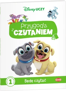 Disney Uczy Bingo i Rolly w akcji Przygoda z czytaniem Będę czytać