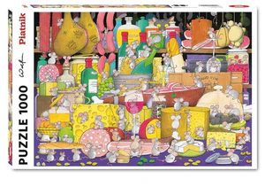 Puzzle Myszy harcują 1000