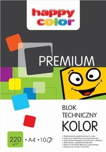 Blok techniczny A4, 220g/m2 - kolorowy (HA 3722 2030-09) Blok techniczny A4, 220g/m2 - kolorowy (HA 3722 2030-09)