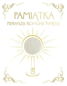 Pamiątka Pierwszej Komunii Świętej