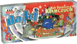 Gra 2w1 smok wawelski mały drewniany kłamczuch