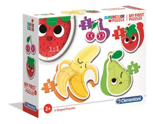Moje pierwsze puzzle Supercolor Fruits