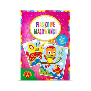 Piaskowe malowanki Ptaszki Motyle Piaskowe malowanki Ptaszki Motyle