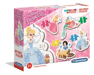 Moje pierwsze puzzle Księżniczki 4 w 1