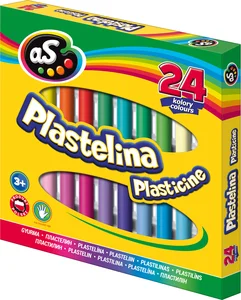 Plastelina AS 24 kolorów