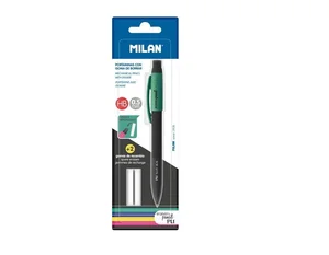 Ołówek mechaniczny PL1 HB 0,5mm + 2 gumki MILAN Ołówek mechaniczny PL1 HB 0,5mm + 2 gumki MILAN